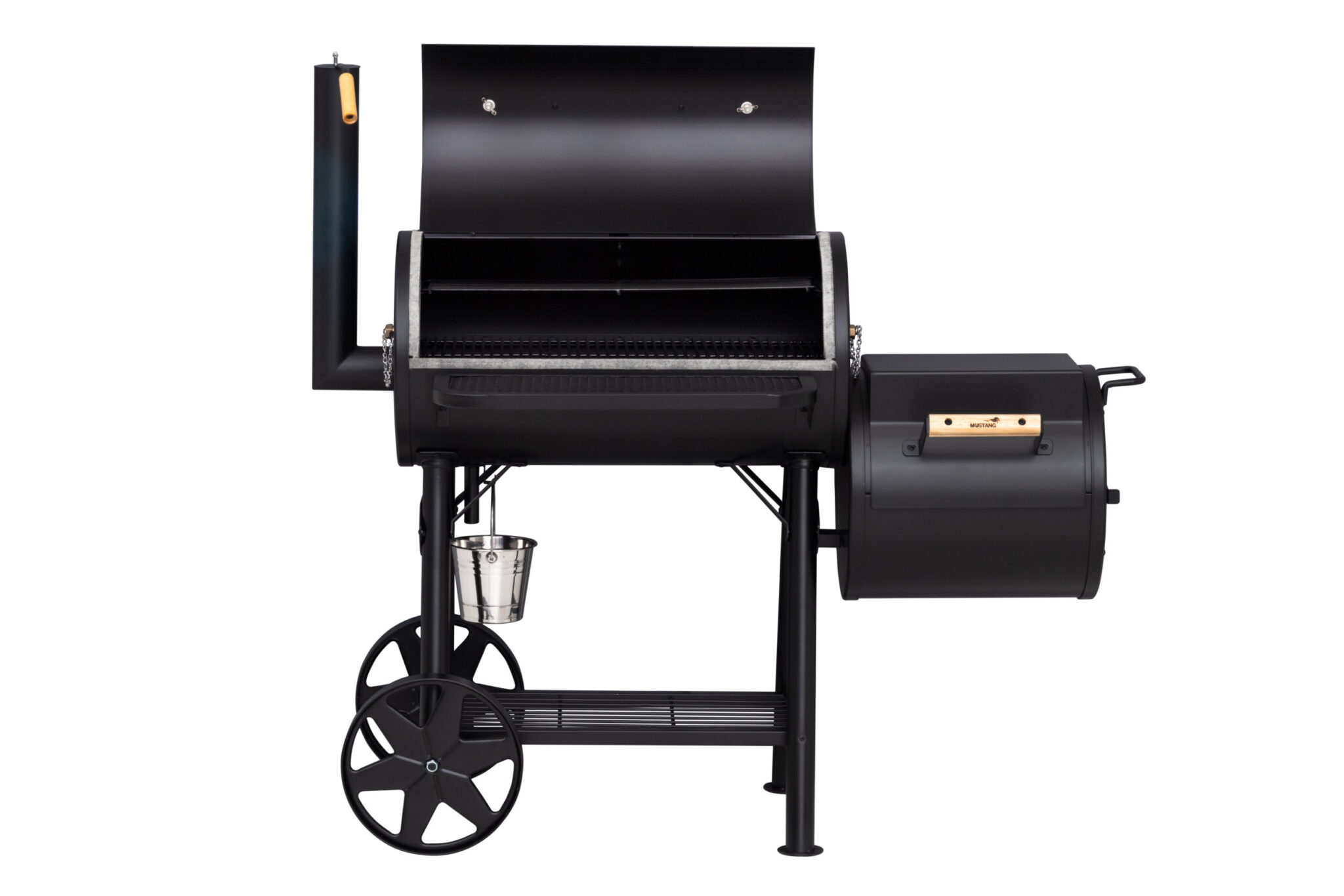 Mustang oklahoma offset bbq smoker 80 kg kookgekfilip.nl