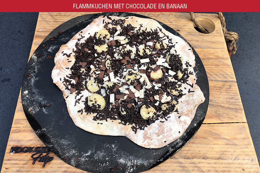 8_Flammkuchen_met_chocolade_en_banaan
